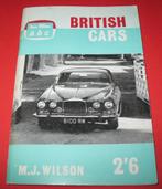 Boekje Ian Allan ltd abc British Cars M.J. Wilson 2'6 1962, Ophalen of Verzenden, Zo goed als nieuw, Overige merken