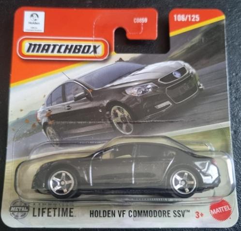 Matchbox Holden VF commodore SSV in zwart, Hobby en Vrije tijd, Modelauto's | Overige schalen, Nieuw, Auto, Ophalen of Verzenden