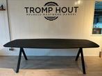 Deens ovaal eiken eettafel 250 x 100, Ophalen, 100 tot 150 cm, Tromphout, Vijf personen of meer