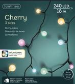 Lumineo Led Cherry Lights 18 meter 240 lampjes Multi color, Kunststof, Minder dan 50 watt, Overige typen, Waterbestendig