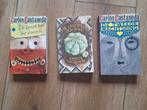 Drie boeken van Carlos Castaneda, Boeken, Ophalen of Verzenden, Zo goed als nieuw, Spiritualiteit algemeen, Overige typen