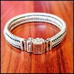 EDWIN XS     Buddha to Buddha armband maat D / D+, Ophalen of Verzenden, Zo goed als nieuw, Zilver, Zilver