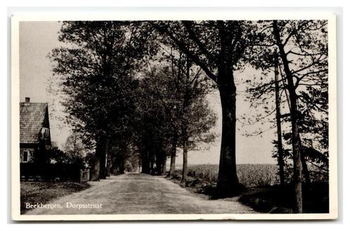 Beekbergen, Dorpsstraat, Verzamelen, Ansichtkaarten | Nederland, Gelopen, Gelderland, 1940 tot 1960, Verzenden