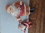 2 oude kerstmannetjes, Diversen, Kerst, Ophalen of Verzenden, Gebruikt