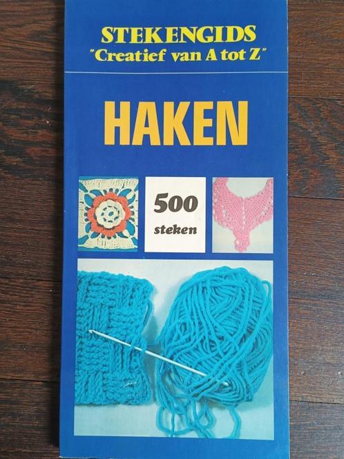 Stekengids haken creatief van A tot Z overzicht haaksteken, Hobby en Vrije tijd, Breien en Haken, Zo goed als nieuw, Haken, Patroon of Boek
