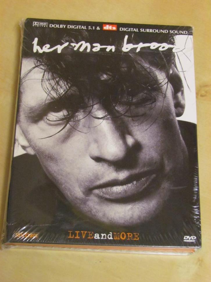 Herman Brood - DVD Box - Live and More (in folie), Cd's en Dvd's, Dvd's | Tv en Series, Nieuw in verpakking, Boxset, Alle leeftijden