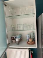 Ikea kast met glazen deur, Huis en Inrichting, Kasten | Vitrinekasten, Ophalen, Met deur(en), Glas, 50 tot 100 cm