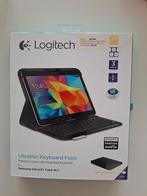Logitech Toetsenbord Samsung Tablet - Weinig Gebruikt, Computers en Software, Tablet-hoezen, 10 inch, Logitech, Bescherming voor- en achterkant