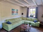 lime kleurig hoekbank, Huis en Inrichting, Banken | Complete zithoeken, Ophalen, Gebruikt