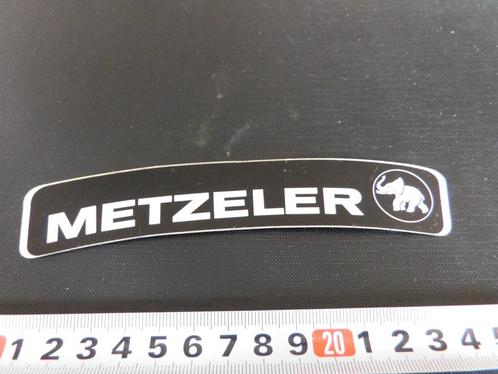 sticker METZELER Motor banden  Olifant, Verzamelen, Stickers, Zo goed als nieuw, Bedrijf of Vereniging, Ophalen
