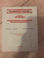 Enhypen romance untold album emt fabric piece, Ophalen of Verzenden, Zo goed als nieuw, Natuurwetenschap