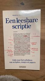 Warna Oosterbaan - Leesbare scriptie, Boeken, Ophalen of Verzenden, Zo goed als nieuw, Warna Oosterbaan