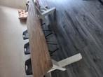 Haco eettafel, salontafel en televisiekast, Huis en Inrichting, Ophalen, Gebruikt, 50 tot 100 cm, Vijf personen of meer