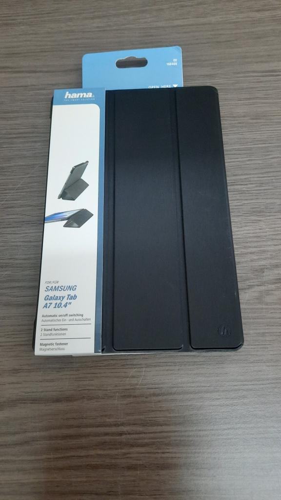 Hama Tablet Case Fold Galaxy Tab A7 10.4 Zwart, Computers en Software, Tablet-hoezen, Nieuw, Bescherming voor- en achterkant, Ophalen of Verzenden