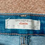 Springfield denim dames spijkerbroek jeans m, Blauw, Ophalen of Verzenden, W30 - W32 (confectie 38/40), Gedragen
