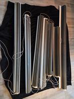 Duo rolgordijnen set 7 stuks - Verschillende maten grijs., Huis en Inrichting, Stoffering | Gordijnen en Lamellen, Ophalen, Grijs