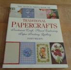Janet Wilson Search Press Book of Traditional Papercrafts, Verzenden, Janet Wilson, Zo goed als nieuw, Scrapbooking en Knutselen
