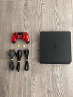 PlayStation 4 500GB + Controller + Kabels, Ophalen, Met 1 controller, Original, 500 GB