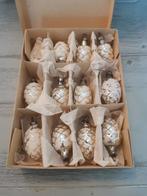 Vintage glazen kerstballen dennenappels, Ophalen, Zo goed als nieuw