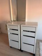 Micke Ladekast Ikea Wit 2 stuks, Huis en Inrichting, Kasten | Ladekasten, Ophalen, 50 tot 100 cm, 3 of 4 laden, Minder dan 100 cm