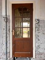 Oude deuren met intacte ramen en bijbehorende sleutels, Doe-het-zelf en Verbouw, Deuren en Horren, Ophalen of Verzenden