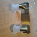 Vintage leuk kelklampje, Wandlamp., Ophalen, Gebruikt, Glas, Vintage, retro, kitsch, gezellig