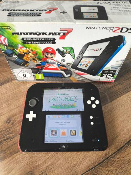Nintendo 2ds, Spelcomputers en Games, Spelcomputers | Nintendo 2DS en 3DS, Zo goed als nieuw, 2DS, Ophalen of Verzenden