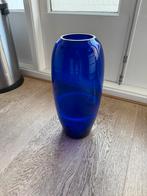 (Bloemen)vaas, Ophalen, Blauw, Minder dan 50 cm, Glas