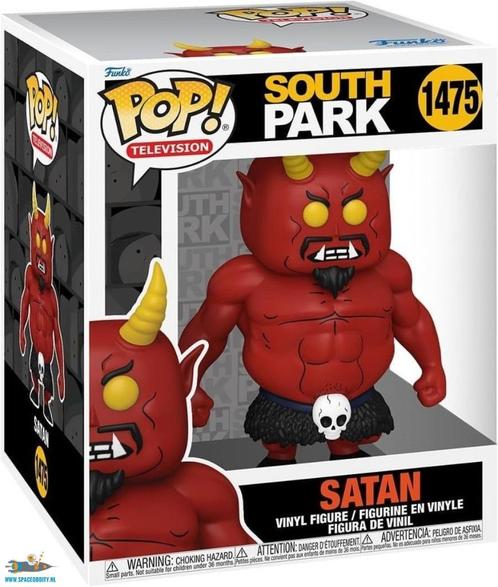 ​Pop! Television South Park vinyl figuur Satan (1475) Funko, Verzamelen, Film en Tv, Nieuw, Film, Actiefiguur of Pop, Ophalen of Verzenden