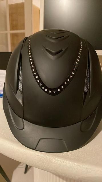 Harry ‘s Horse cap zwart  M L strasteen beschikbaar voor biedingen