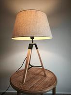 Houten Lamp met Natuurlijke Kap, Ophalen
