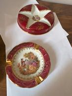 Limoges Porseleinen Asbak & Sigarettenhouder – Set van 2, Ophalen of Verzenden