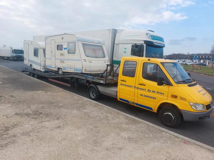 Sleepdienst & Transport : auto, boot, camper of caravan, Diensten en Vakmensen, Verhuur | Auto en Motor, Aanhangwagen, Limousine