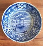 2 delft blauwe wandborden, Antiek en Kunst, Ophalen of Verzenden