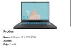 17 inch - High End Gaming Laptop, Computers en Software, Windows Laptops, Ophalen, 64 GB of meer, Met videokaart, Qwerty