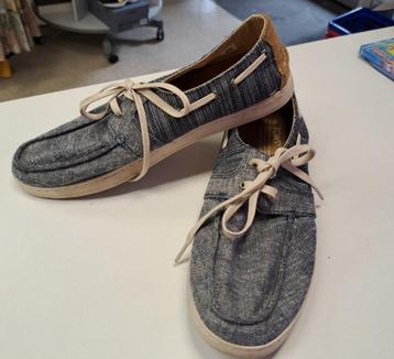 Tom's heren schoenen stof denim bootschoen mt 41 nr 48379 beschikbaar voor biedingen