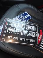 Feyenoord borden 20x30, Verzenden, Reclamebord