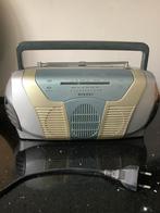 Vintage draagbare radio Nikkei, Gebruikt, Ophalen of Verzenden, Radio