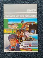 SNCF - Folder (2), Verzamelen, Spoorwegen en Tramwegen, Ophalen of Verzenden, Zo goed als nieuw, Trein, Kaart of Prent