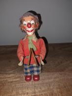 Opwindbare Clown met bekkens werkend vintage gvt70, Antiek en Kunst, Antiek | Speelgoed, Ophalen of Verzenden