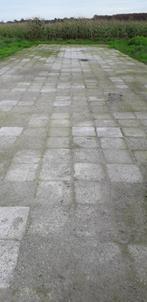 166 m2 betontegels 40x40 cm. ongeveer 9 cm. dik., Ophalen, Gebruikt, Overige typen, 10 m² of meer