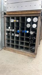 robuust materiaalrek voor stafmateriaal / kokers / buizen, Ophalen of Verzenden, IJzer