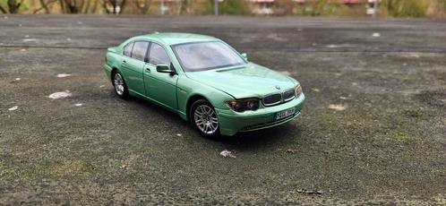1:18 BMW 7 series 745i E65 kyosho custom, Hobby en Vrije tijd, Modelauto's | 1:18, Zo goed als nieuw, Auto, Kyosho, Ophalen of Verzenden