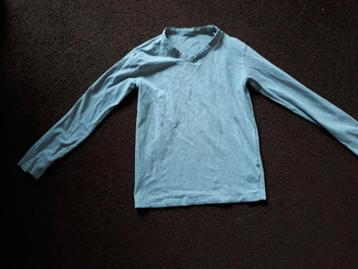 net grijs shirt met lange mouwen maat 134/140 beschikbaar voor biedingen