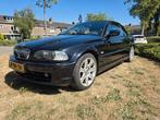 BMW 3-Serie 2.0 CI 318 Cabrio 2003 Zwart, Auto's, 13 km/l, Achterwielaandrijving, Cabriolet, 4 stoelen