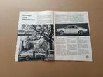 Auto Test (uit oud tijdschrift) Simca 1000 Coupe (1965), Verzenden, Gelezen, Overige merken