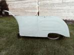 Oldtimer Simson schwalbe aanhanger, Ophalen