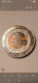 Herdenkings munt Koningin Juliana, Postzegels en Munten, Munten | Nederland, Ophalen of Verzenden, Koningin Beatrix, Euro's