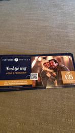 Kortingsbon Fletcher hotels nachtje weg 2 personen €35, Twee personen, Kortingsbon