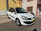 Renault Grand Scenic 2.0 16V 2009 Wit Automaat/Panorama/Apk, Auto's, 1998 cc, Zwart, 4 cilinders, Leder en Stof